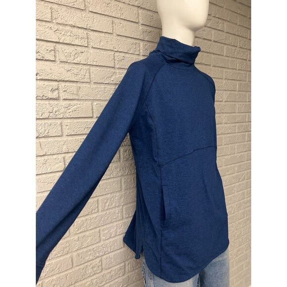 Duluth Trading Men Blue Turtleneck Sweatshirt Size XL - Picture 6 of 7